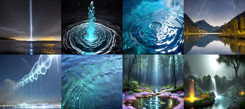 【素材41点】水の王国_ゲーム素材_ファンタジー_設定画