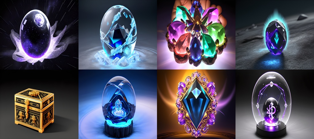 ≪アイテム素材43点≫ジェム_魔石_宝玉_課金用貨幣_ゲーム素材