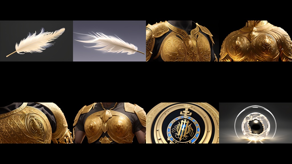 《素材62点》『光属性・黄金・聖なるアイテム』_ゲーム素材_画像素材