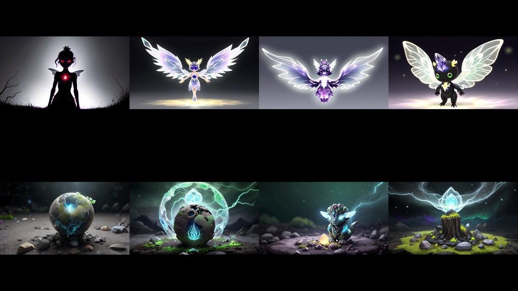 《素材67点》『妖精・マナ・不思議な力を与えるアイテム』_ゲーム素材_画像素材