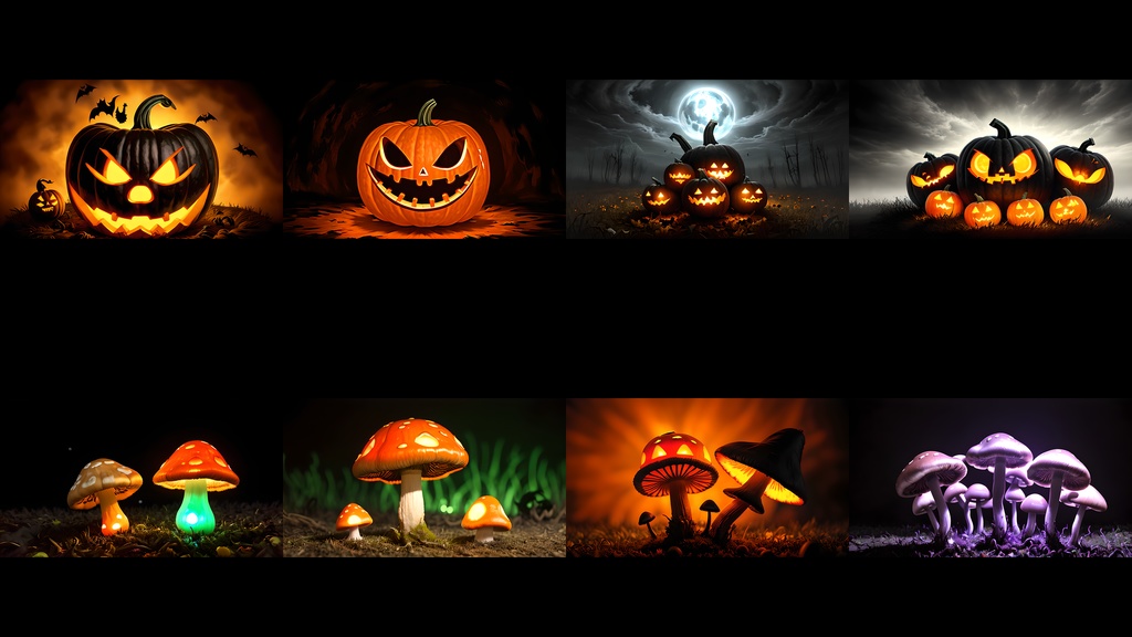 《素材45点》『ハロウィン・ナイトパーティー』_シーズンイベント用素材_画像素材