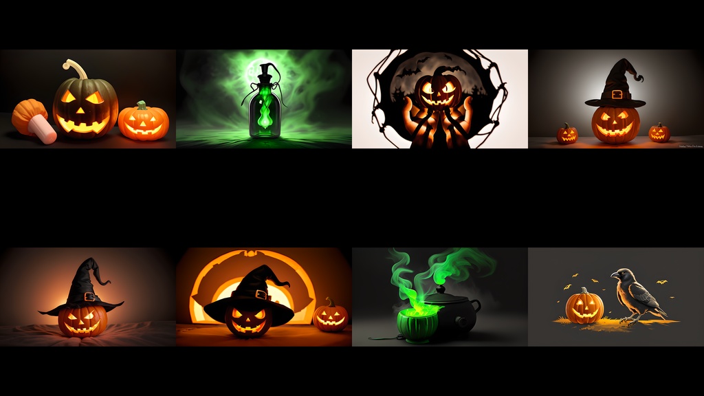 《素材45点》『ハロウィン・ナイトパーティー』_シーズンイベント用素材_画像素材