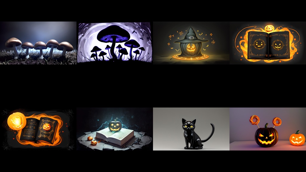 《素材45点》『ハロウィン・ナイトパーティー』_シーズンイベント用素材_画像素材