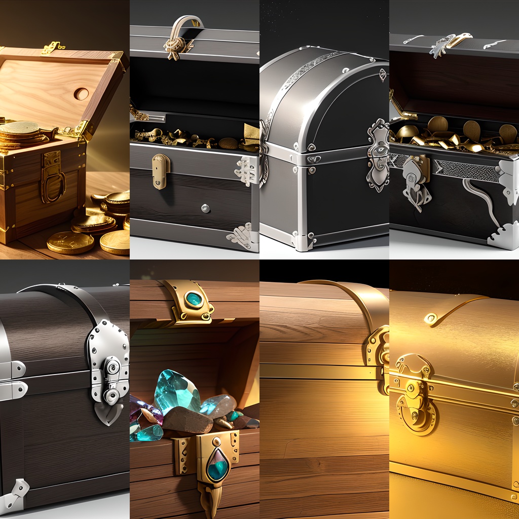 《素材41点》『宝箱Get!』_ゲーム素材_画像素材_アイテム素材