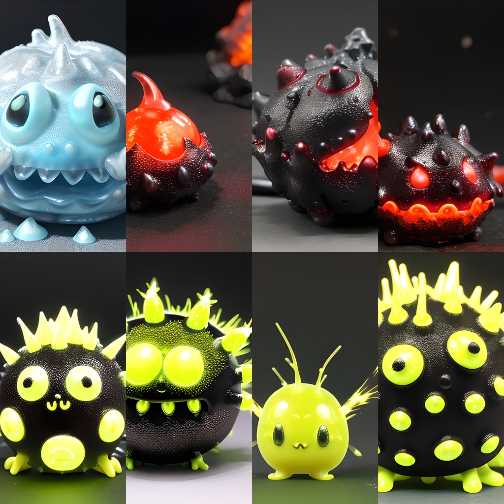 《素材82点》『雑魚モンスターLV1 スライム』_ゲーム素材_画像素材_敵モブ_同人ゲームTRPG用