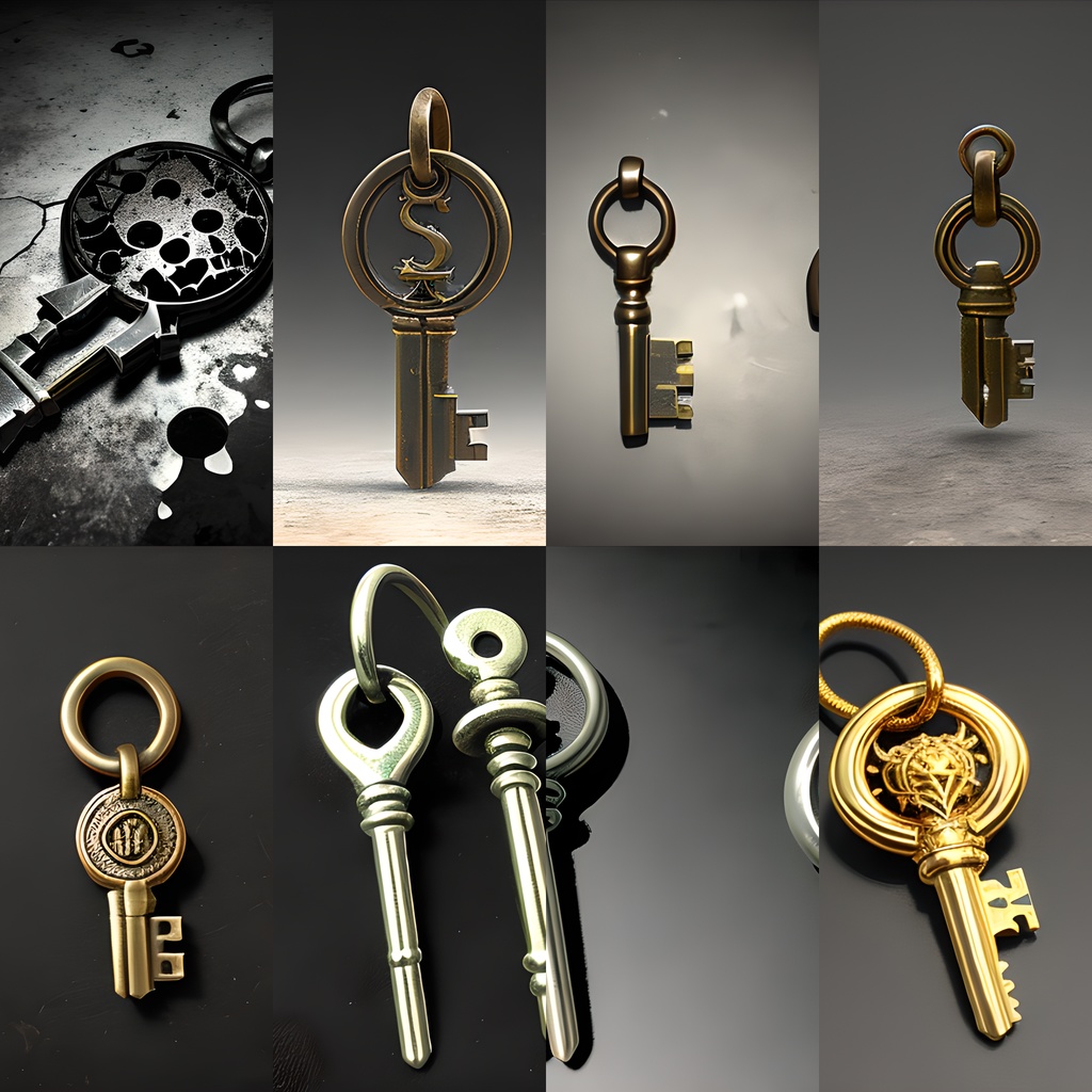 《素材33点》『秘密の鍵_キー_鍵穴』_ゲーム素材_画像素材