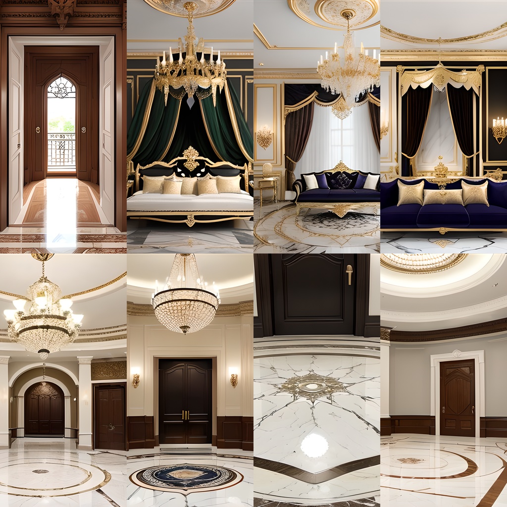 《素材32点》『大理石の間とレッドカーペット』_ゲーム素材_画像素材