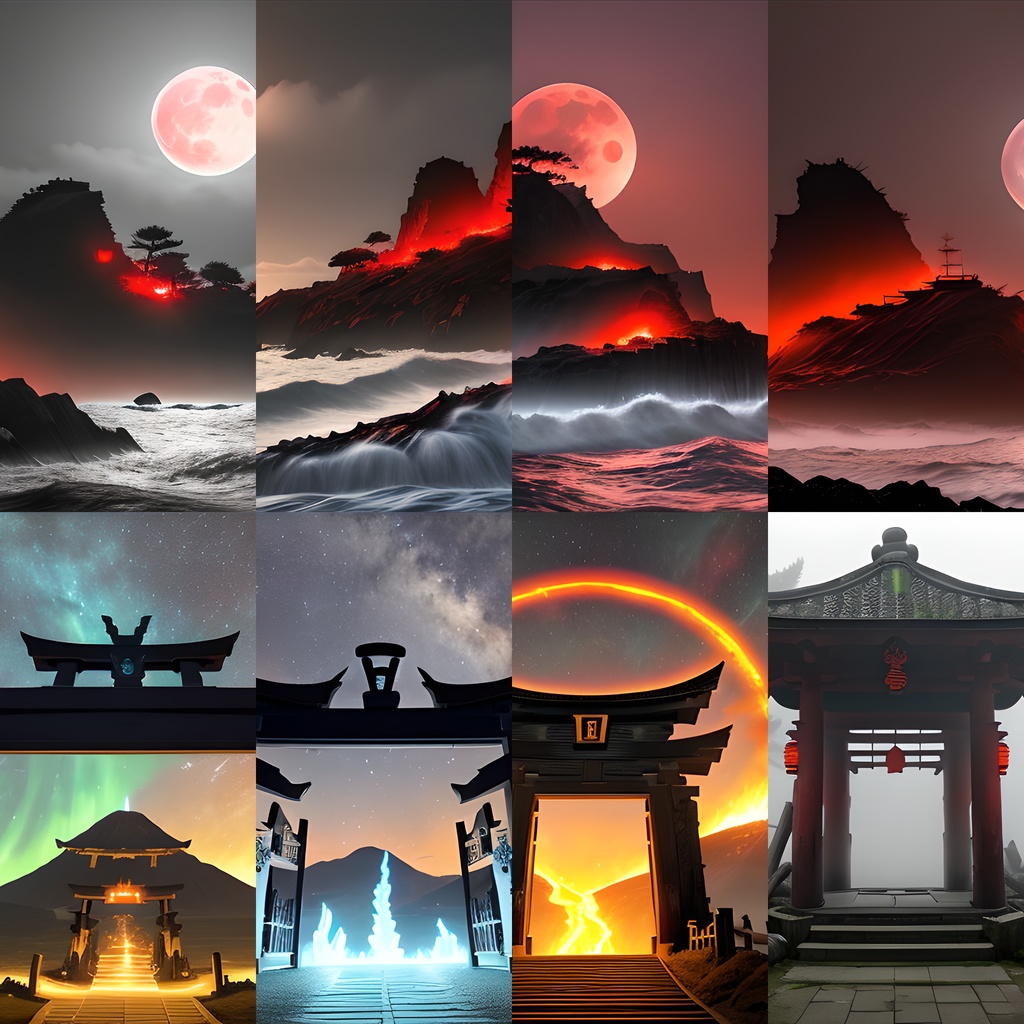 《素材76点》『決戦の地 鬼ヶ島』_ゲーム素材_イベント・お遊戯会素材