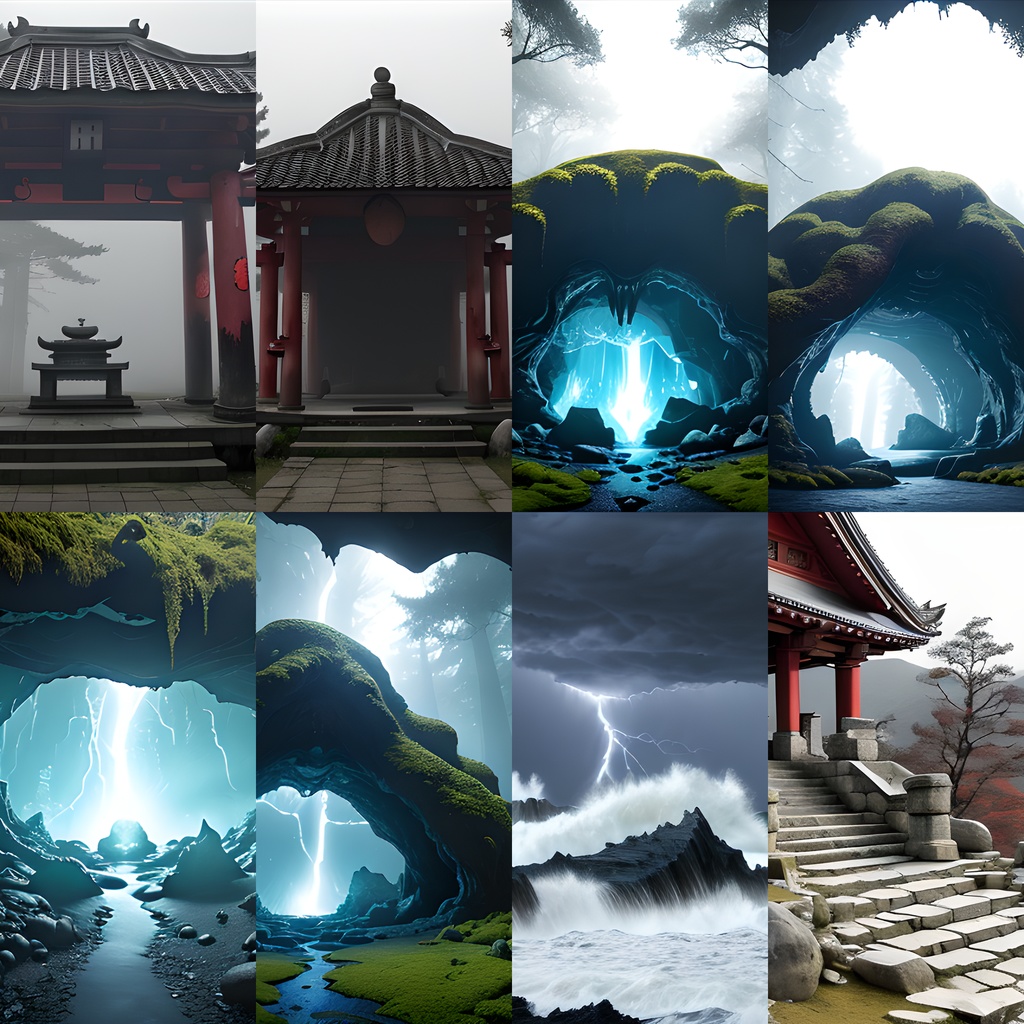 《素材76点》『決戦の地 鬼ヶ島』_ゲーム素材_イベント・お遊戯会素材