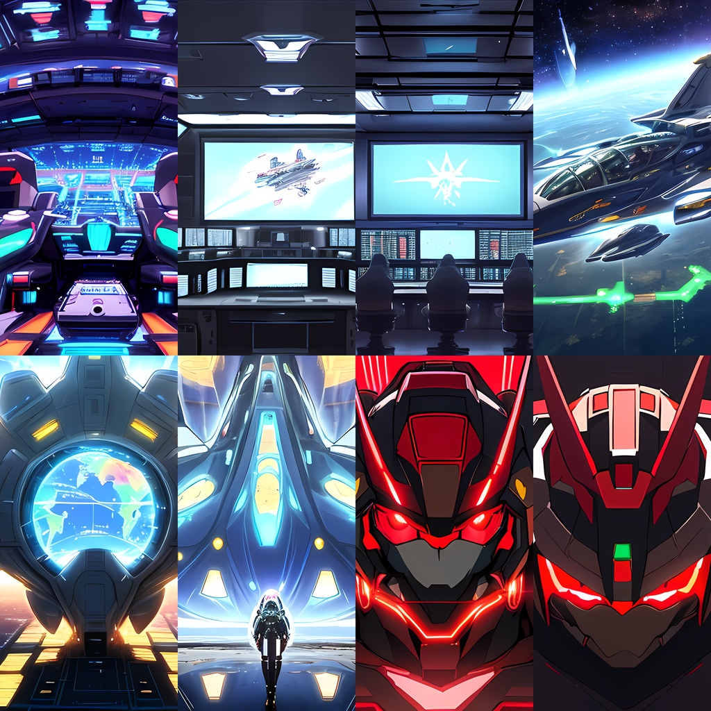 《イラスト素材61点》『SFパイロットのコックピット』_ゲーム素材_巨大ロボ_戦闘機