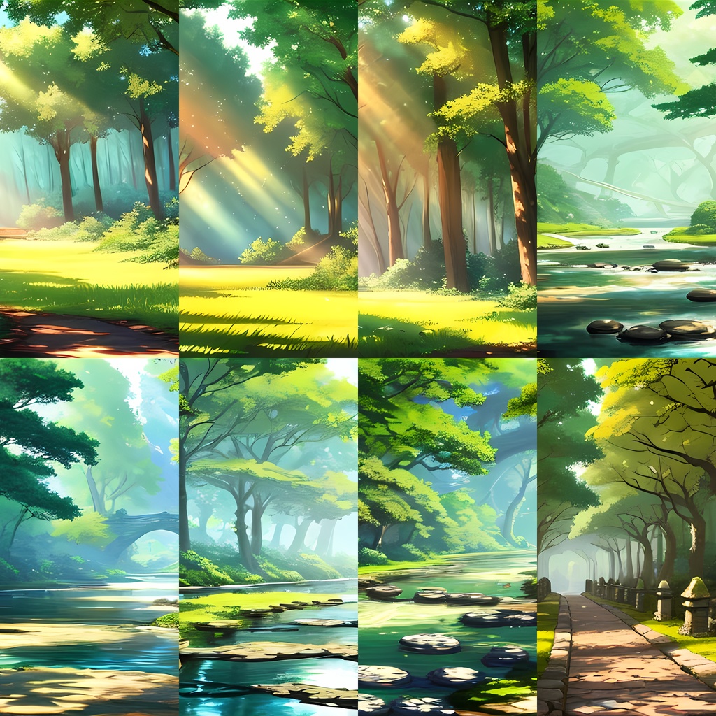 『めちゃ序盤のフィールド』《イラスト76点》ゲーム素材_フィールド背景素材