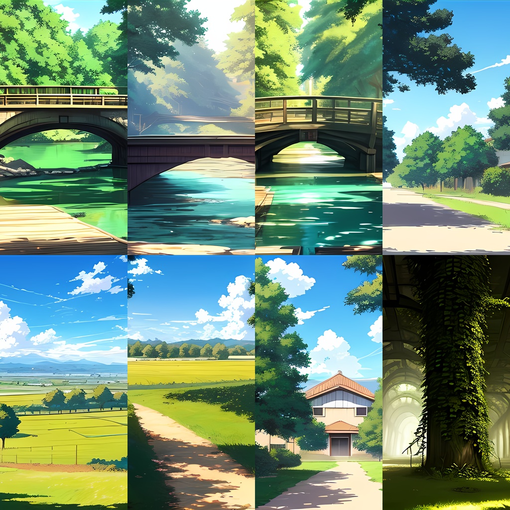 『めちゃ序盤のフィールド』《イラスト76点》ゲーム素材_フィールド背景素材