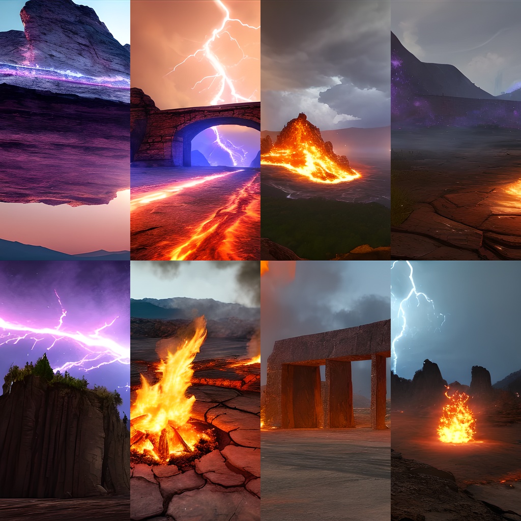 《素材44点》『魔境への入り口』地獄とこの世の境目みたいな背景画像