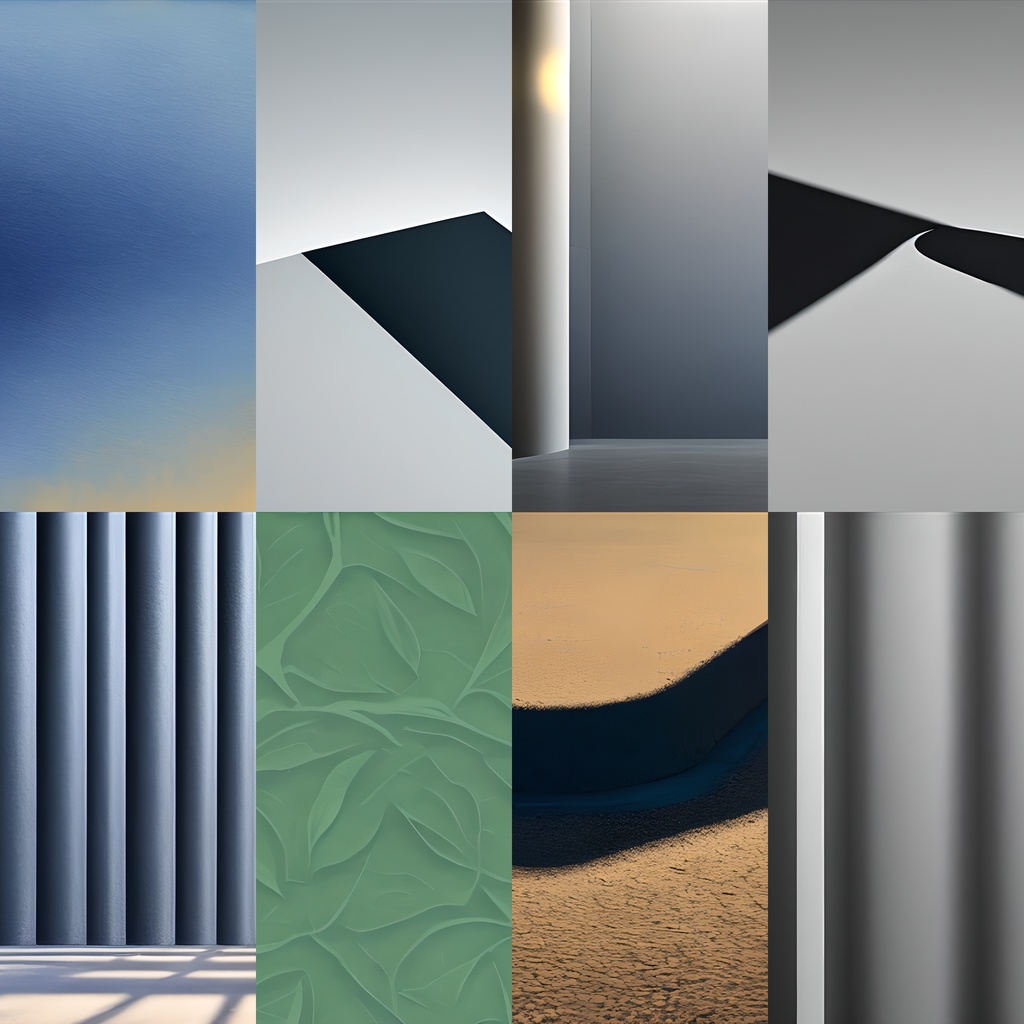 《素材44点》『抽象的背景_地形』_無機質な模様と有機的な地形の模様