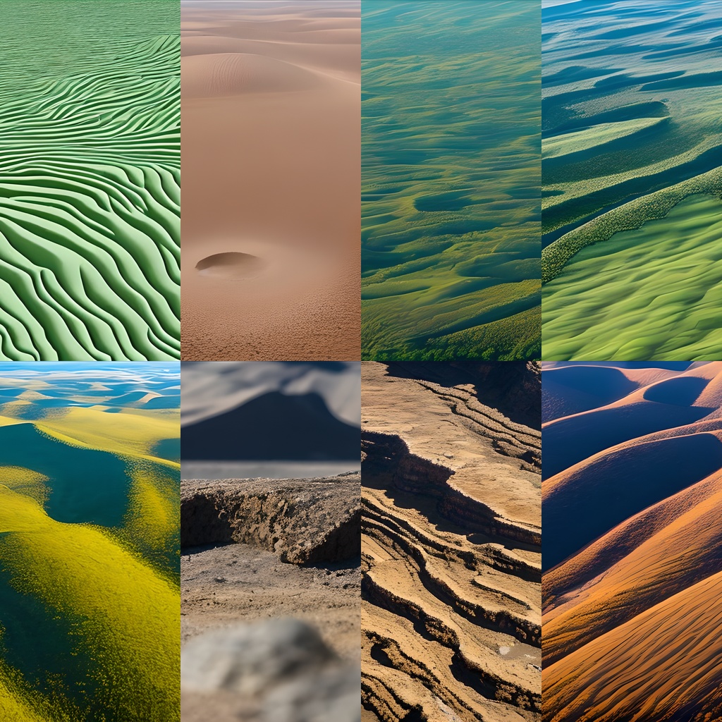 《素材46点》『ジオメトリックパターン』_地形で描く抽象的な背景