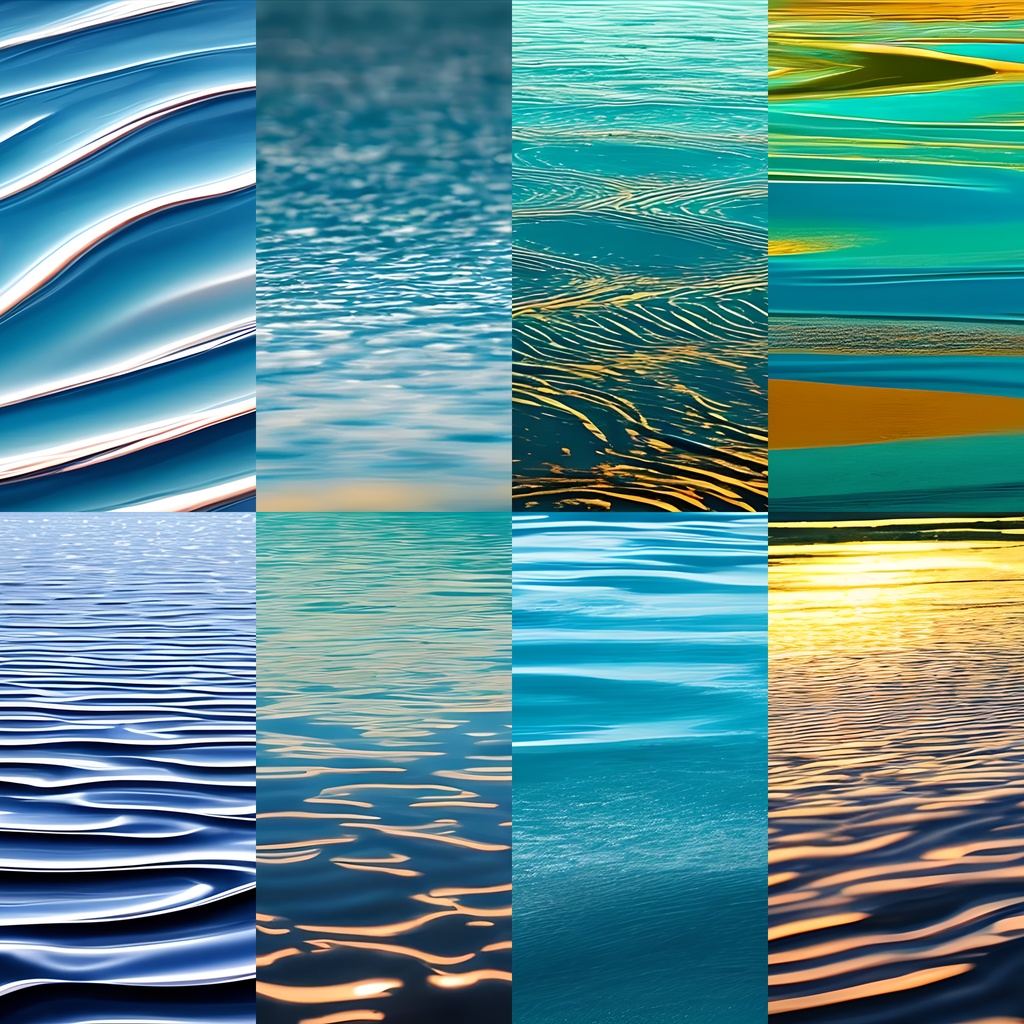 《素材49点》『水・波紋・波の抽象的背景』_水属性の背景画像