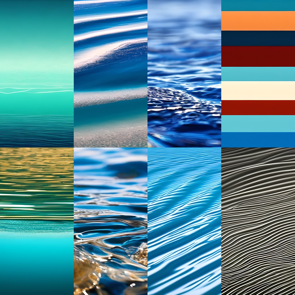 《素材49点》『水・波紋・波の抽象的背景』_水属性の背景画像