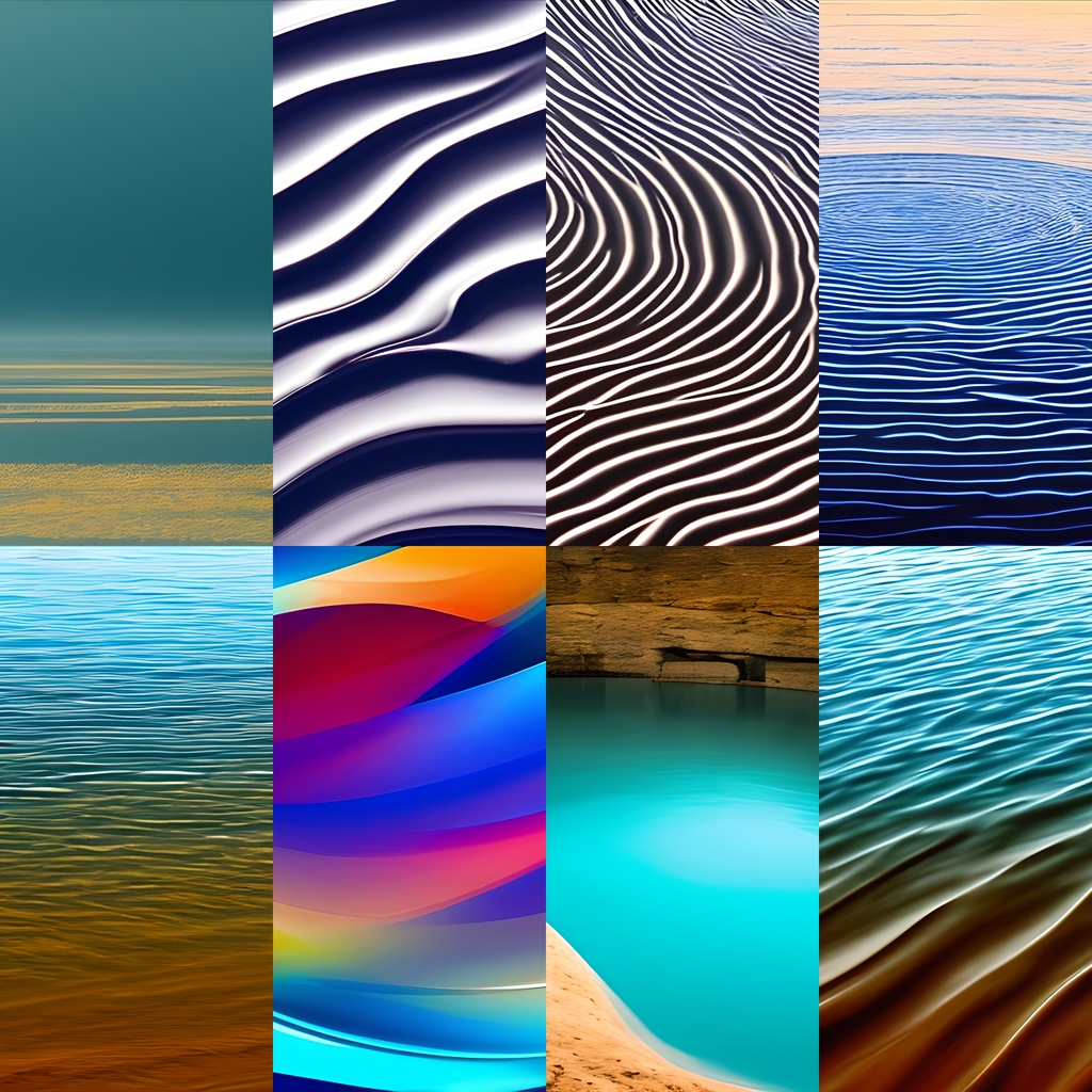 《素材49点》『水・波紋・波の抽象的背景』_水属性の背景画像