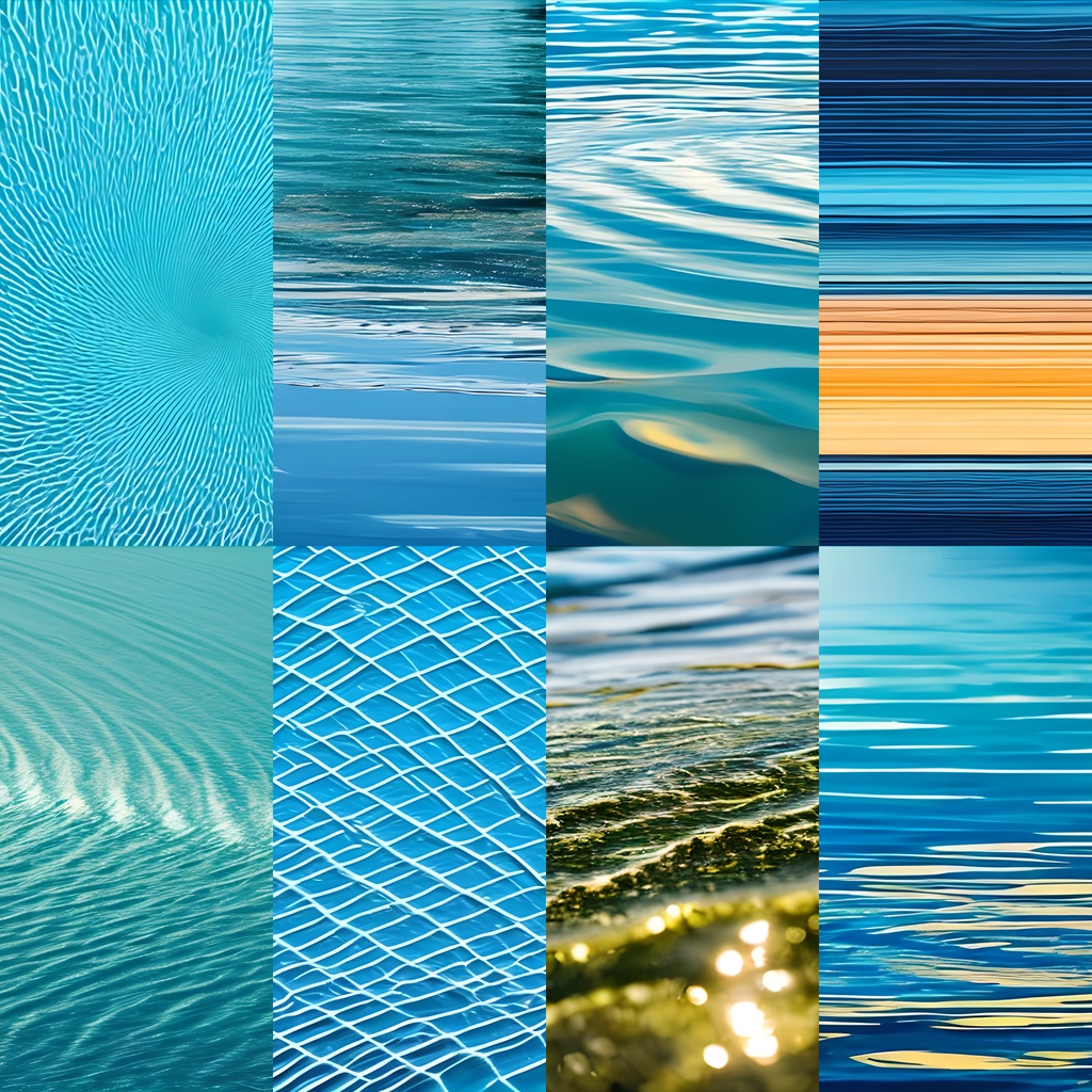 《素材49点》『水・波紋・波の抽象的背景』_水属性の背景画像