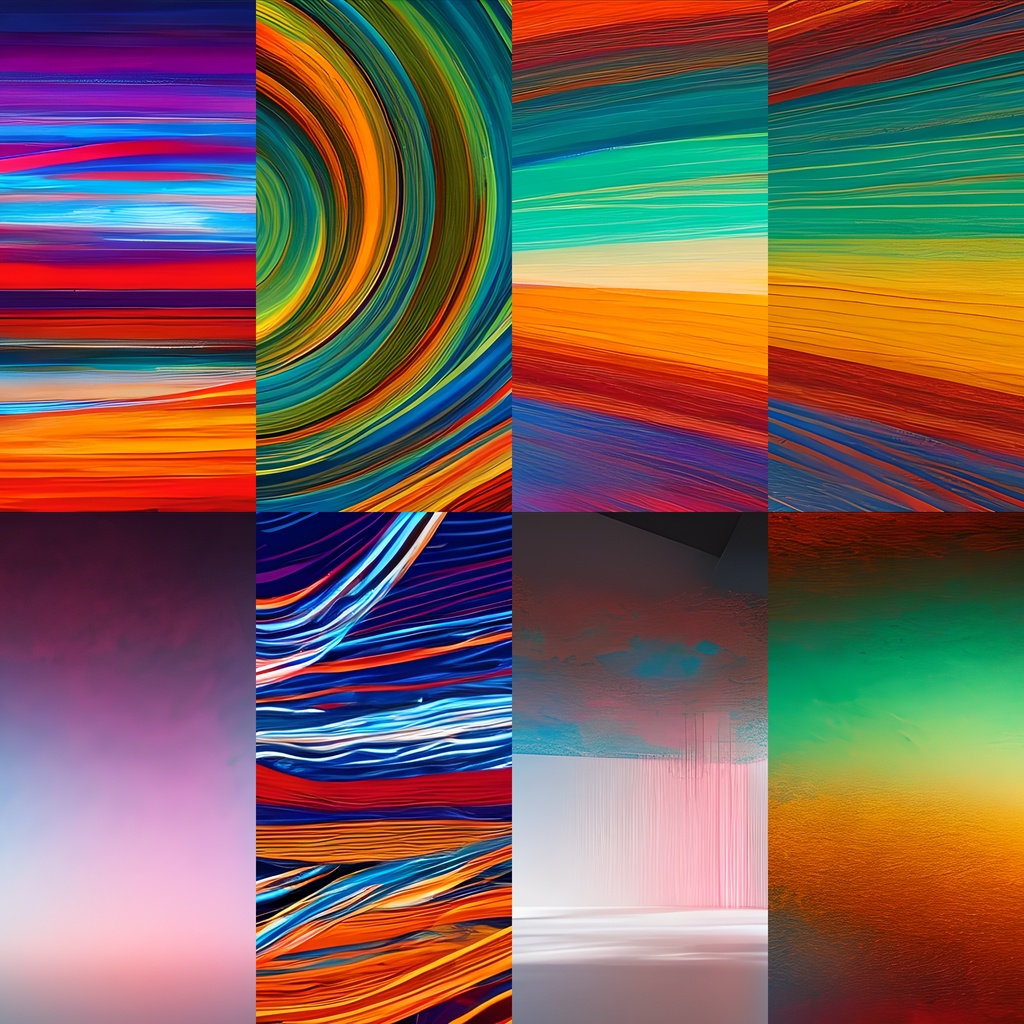 《素材42点》『複雑な思考をあらわす抽象柄』_グルグルやぐにゃぐにゃな模様