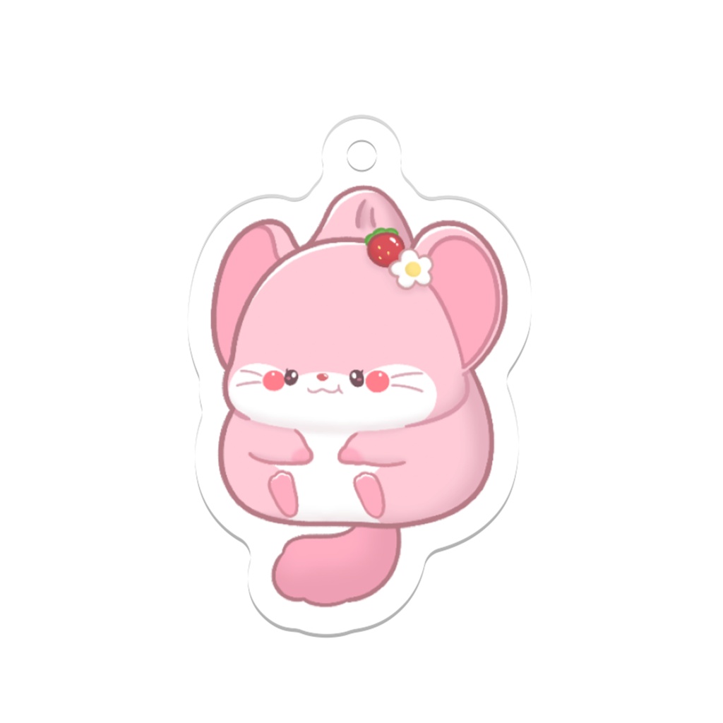 ぶらさがりアクリルキーホルダー