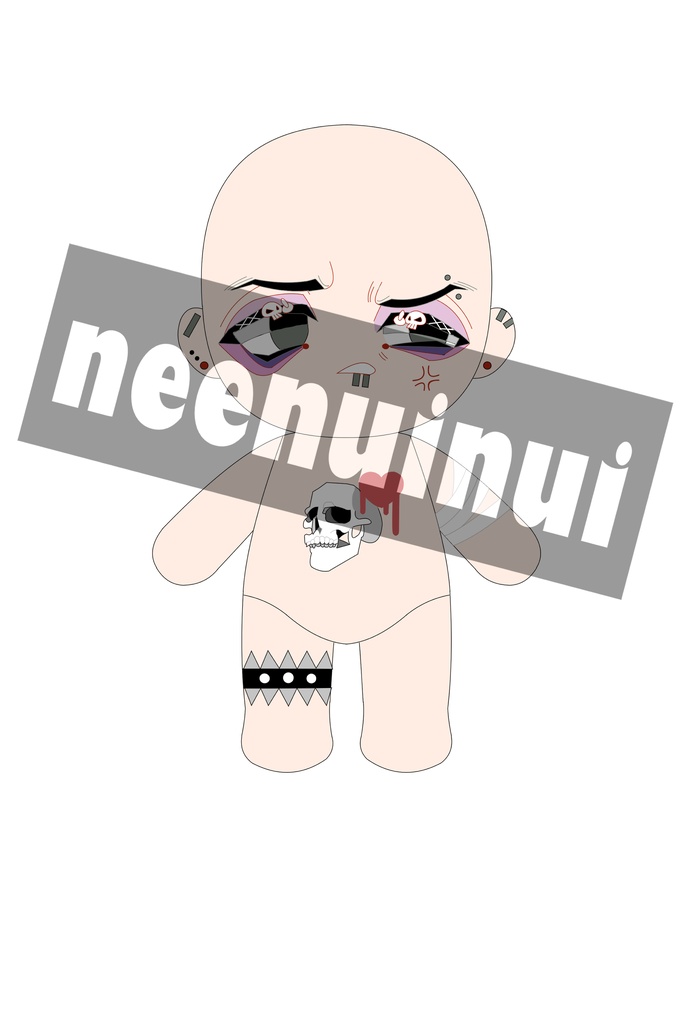 商用利用OK 中指くん