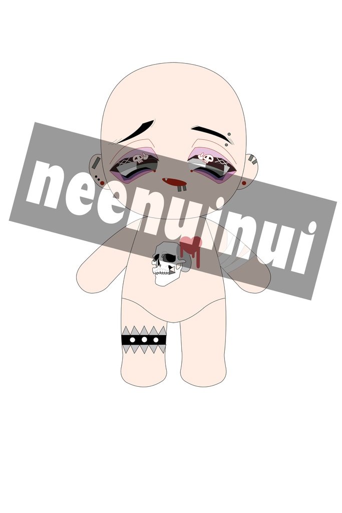 商用利用OK 中指くん