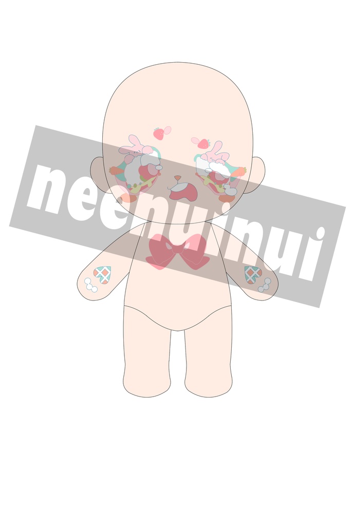 商用利用OK つよ〜いもんなくまさん/ないてないもんなうさぎさん/たべてないもんなねこさん