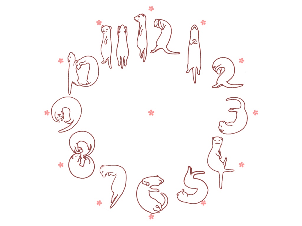 サクラとフェレット