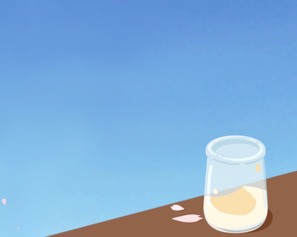 青い空とプリンとあ太郎