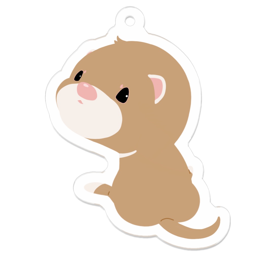 プリッ❣️なオチリのベビフェレちゃん