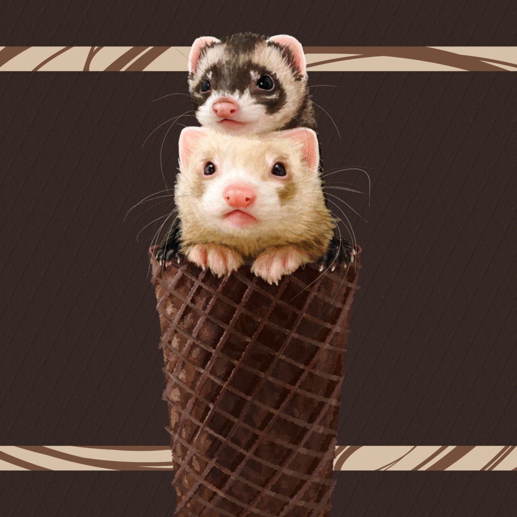 コーンフェレットさん