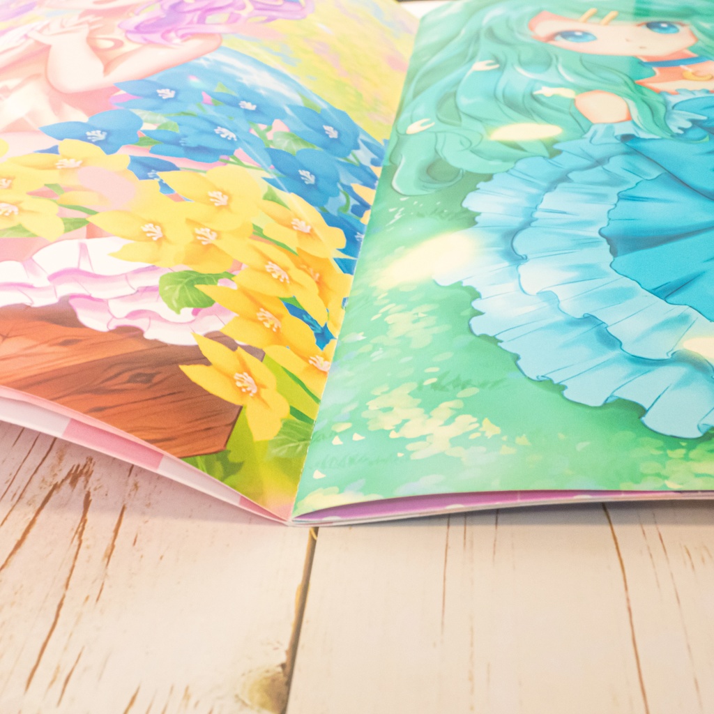 VIVID DAYS ~Rurufi's Illustration Book~(ポスカ1枚つき)