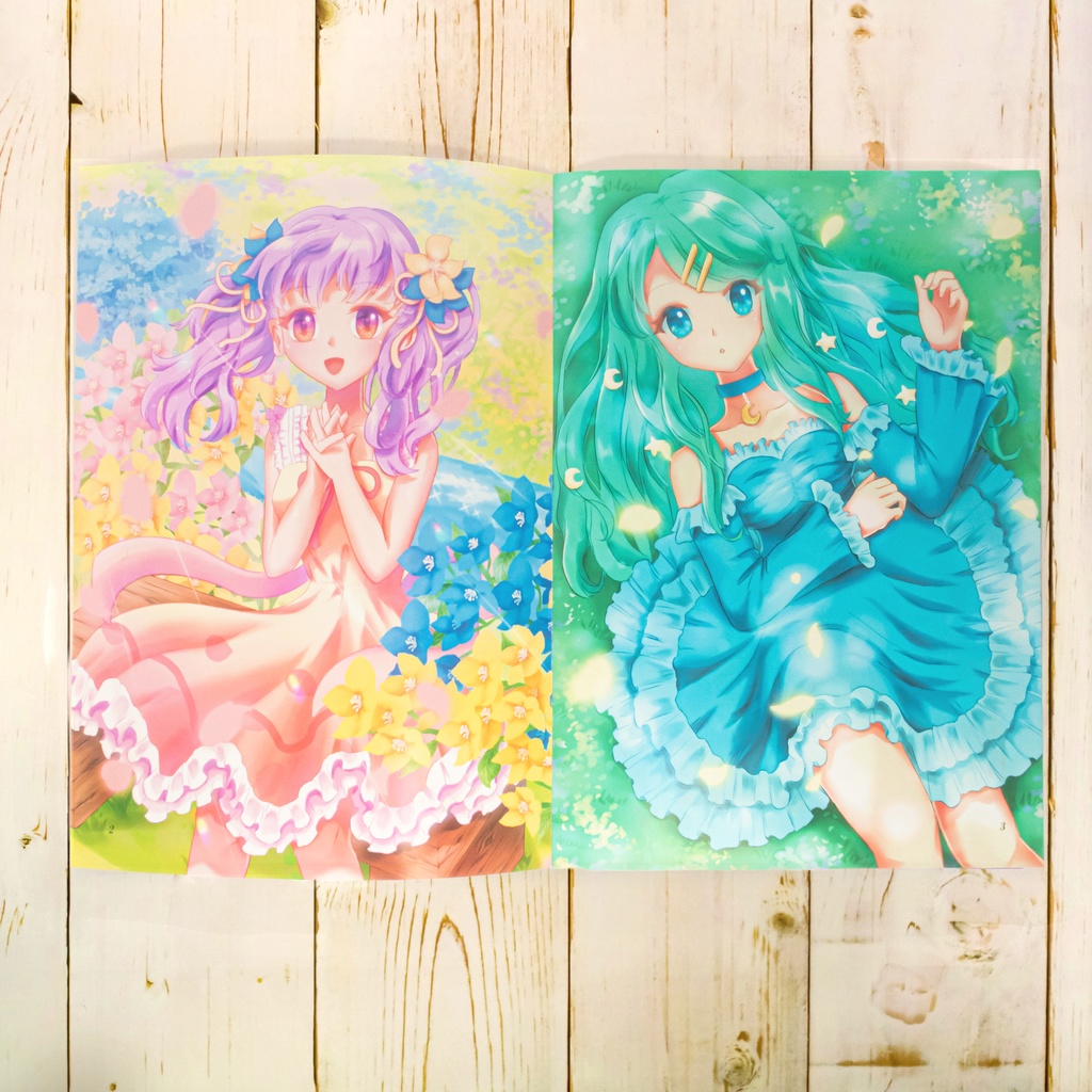 VIVID DAYS ~Rurufi's Illustration Book~(ポスカ1枚つき)