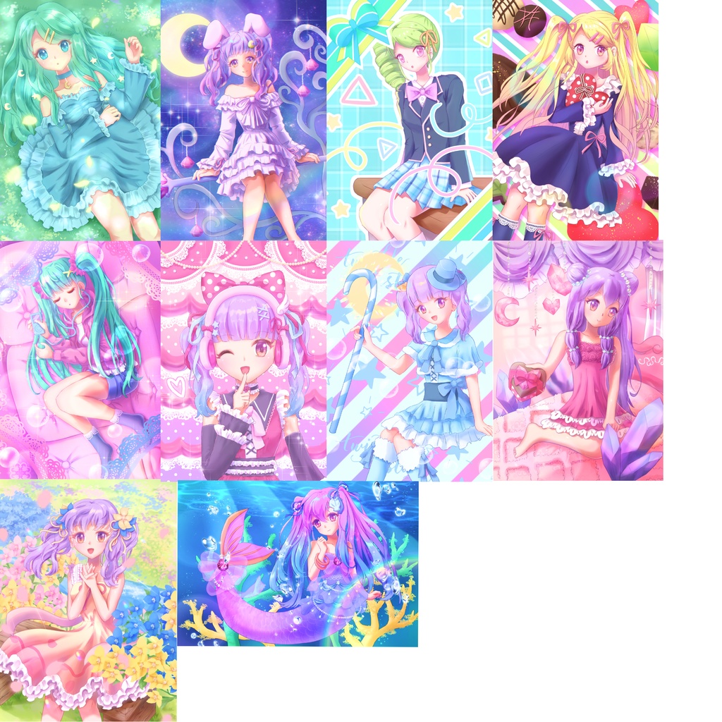 VIVID DAYS ~Rurufi's Illustration Book~(ポスカ1枚つき)