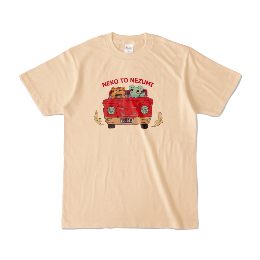 NEKO TO NEZUMI ドライブTシャツ