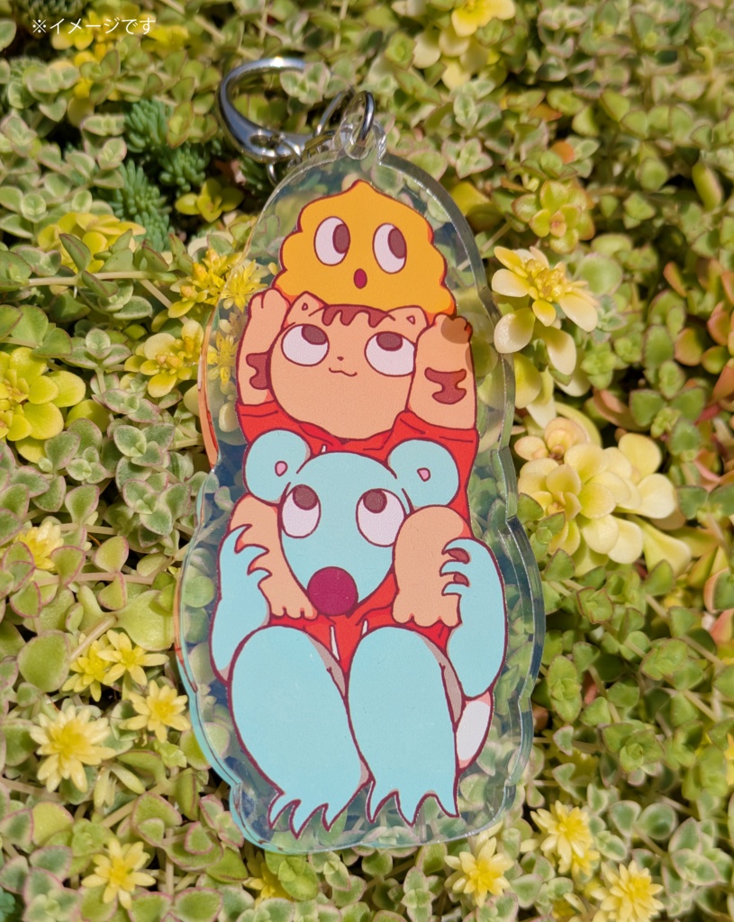 厚めアクキー