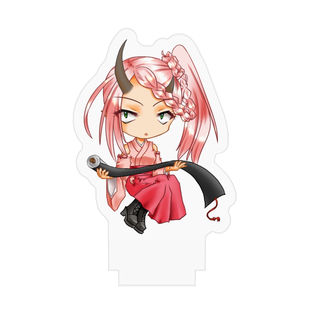 【隣の妖怪娘】鬼っ娘 アクリルフィギュア