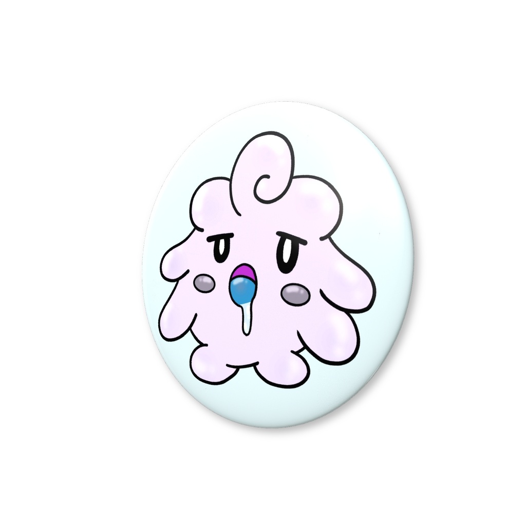【缶バッチ】ヒュプノンくん