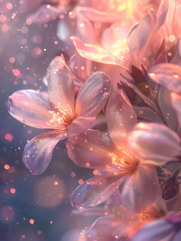 光の花1