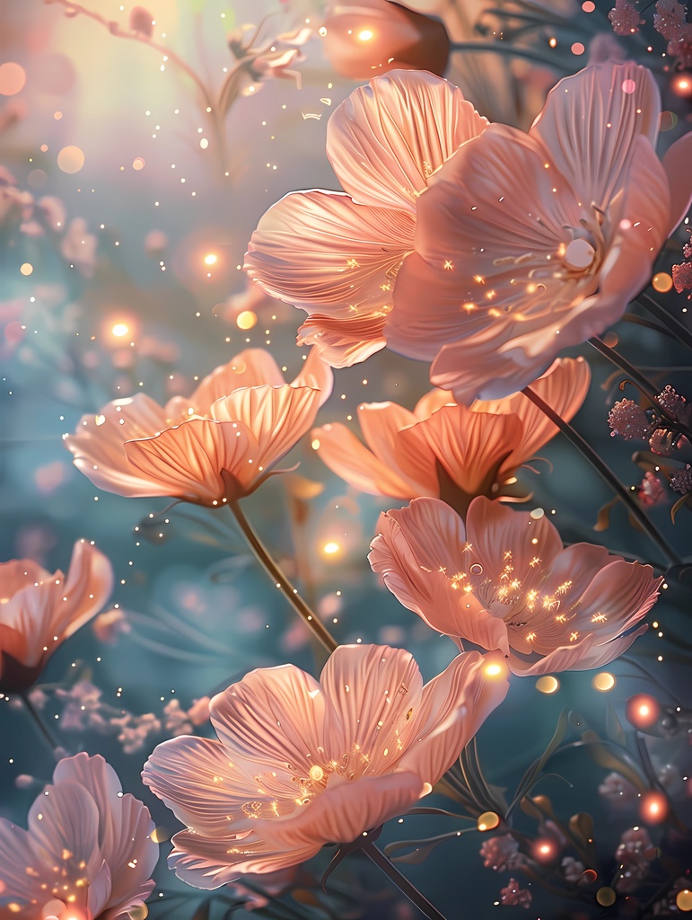 光の花2