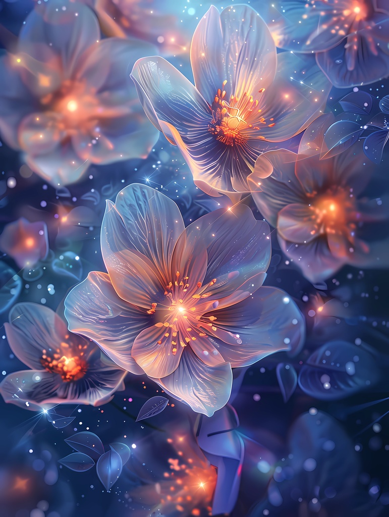 光の花8