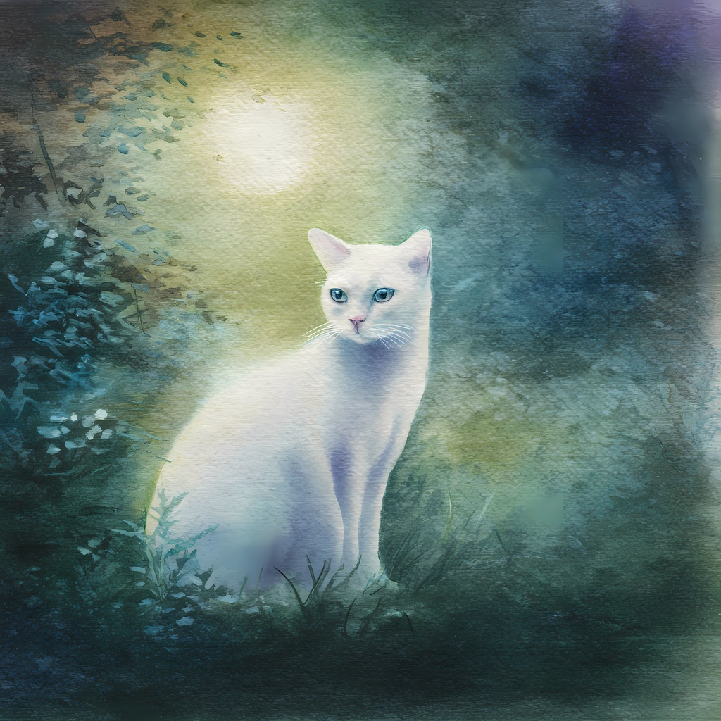 幻想挿絵コレクション「月明かりの森で」