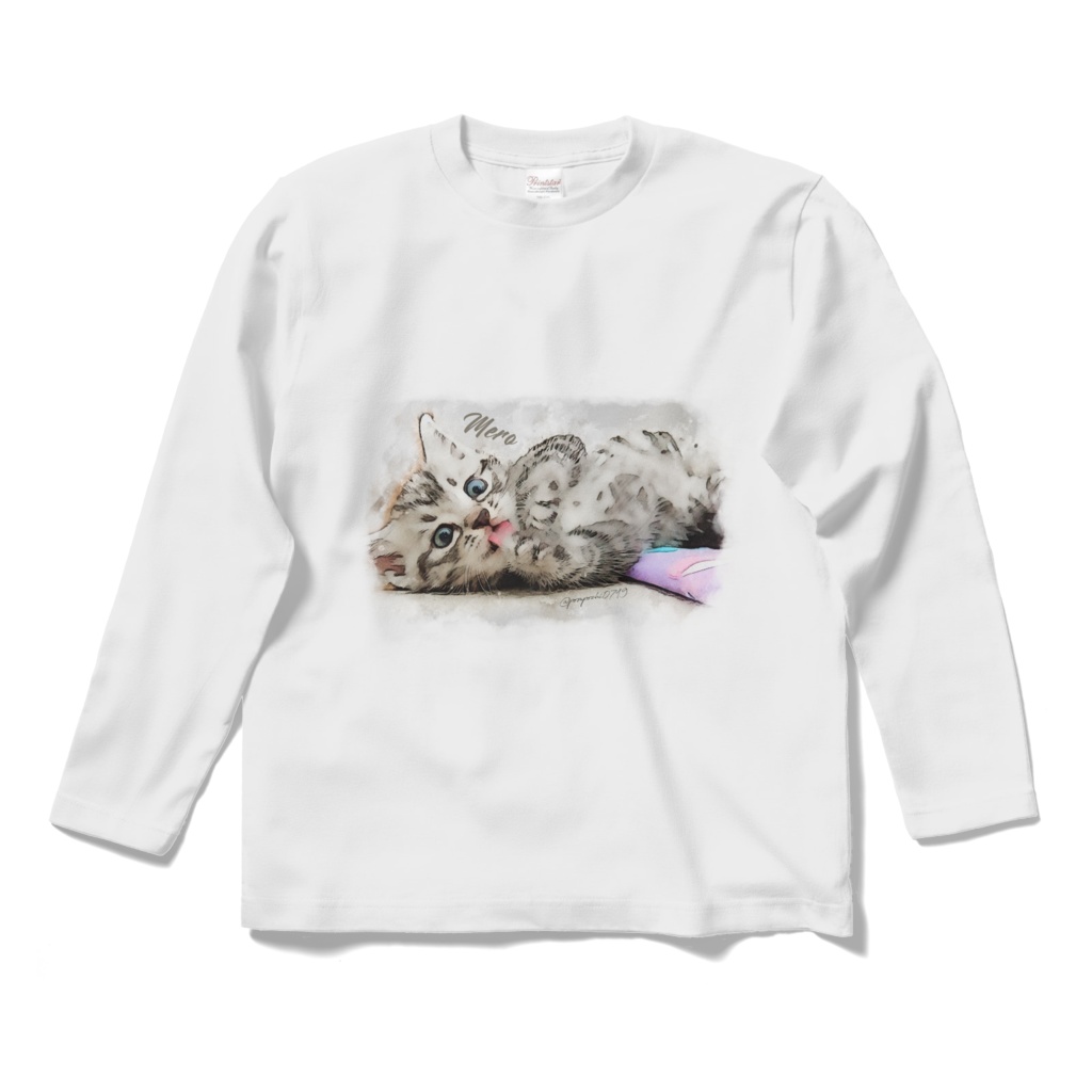 【グッズ化サンプル】長袖Tシャツ