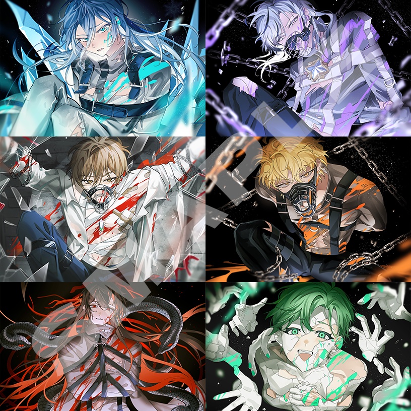 『無效收容』 ポストカード(オールキャラ All Character)/ チェキ風カード(オールキャラ All Character)