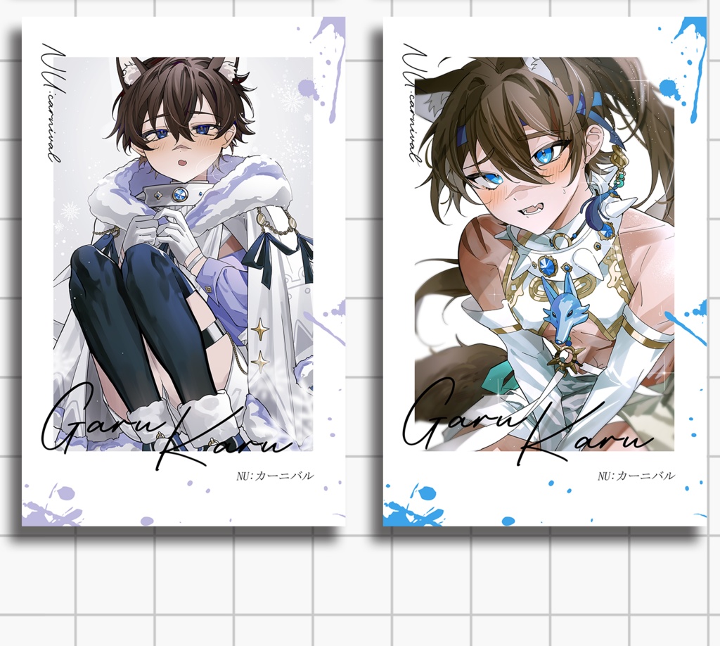 チェキ風カード polaroid(八雲/エイト/エドモンド/ガル&カル/ブレイド/レイ)