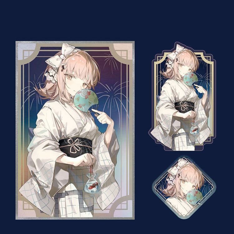 ダンガンロンパ 七海千秋 カムクライズル アクリルスタンド 缶バッジ 色紙