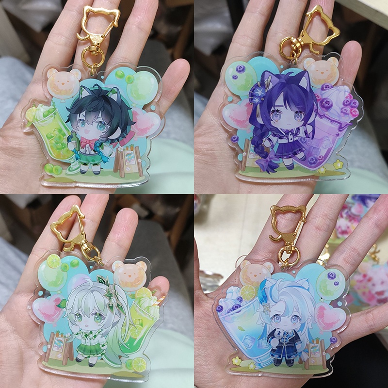 Genshin Impact genshinimpact 原神 ウェンティ 雷電将軍 ナヒーダ ヌヴィレット アクリルキーホルダー