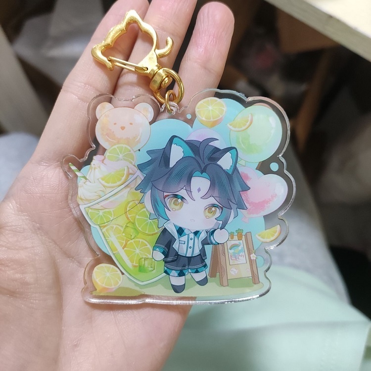 Genshin Impact genshinimpact 原神 スカラマシュ 魈 鹿野院平蔵 楓原万葉 アクリルキーホルダー