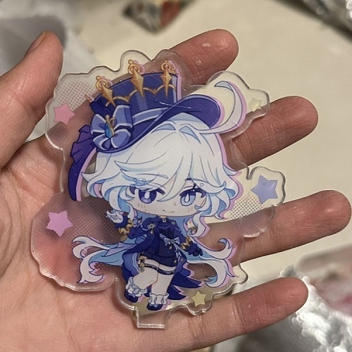 Genshin Impact 原神 ナヒーダ フリーナ ロビン アクリルスタンド アクリルキーホルダー 缶バッジ